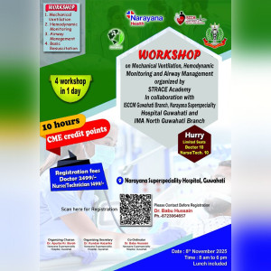 Workshop on Mechanical Ventilation, Hemodynamic Monitoring & Airway Management